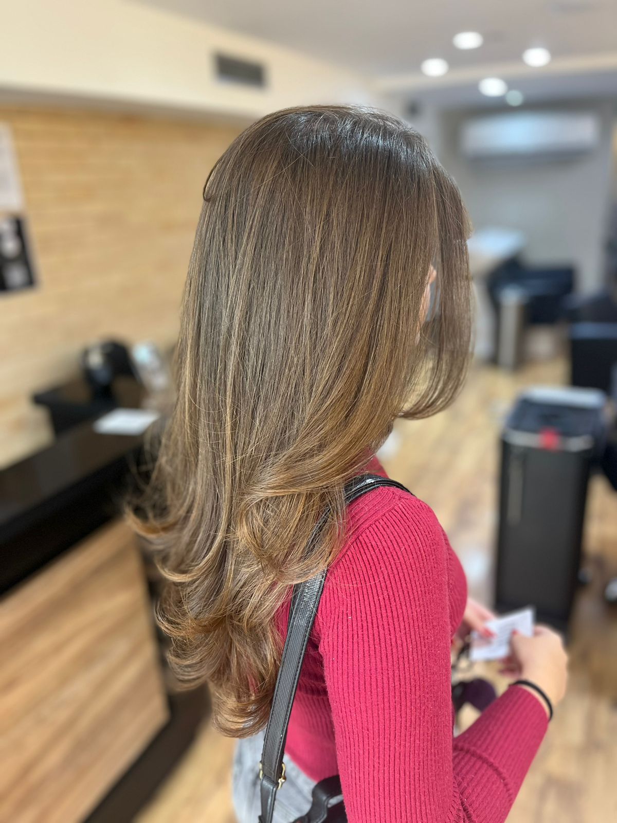 Corte em camadas — ondas definidas